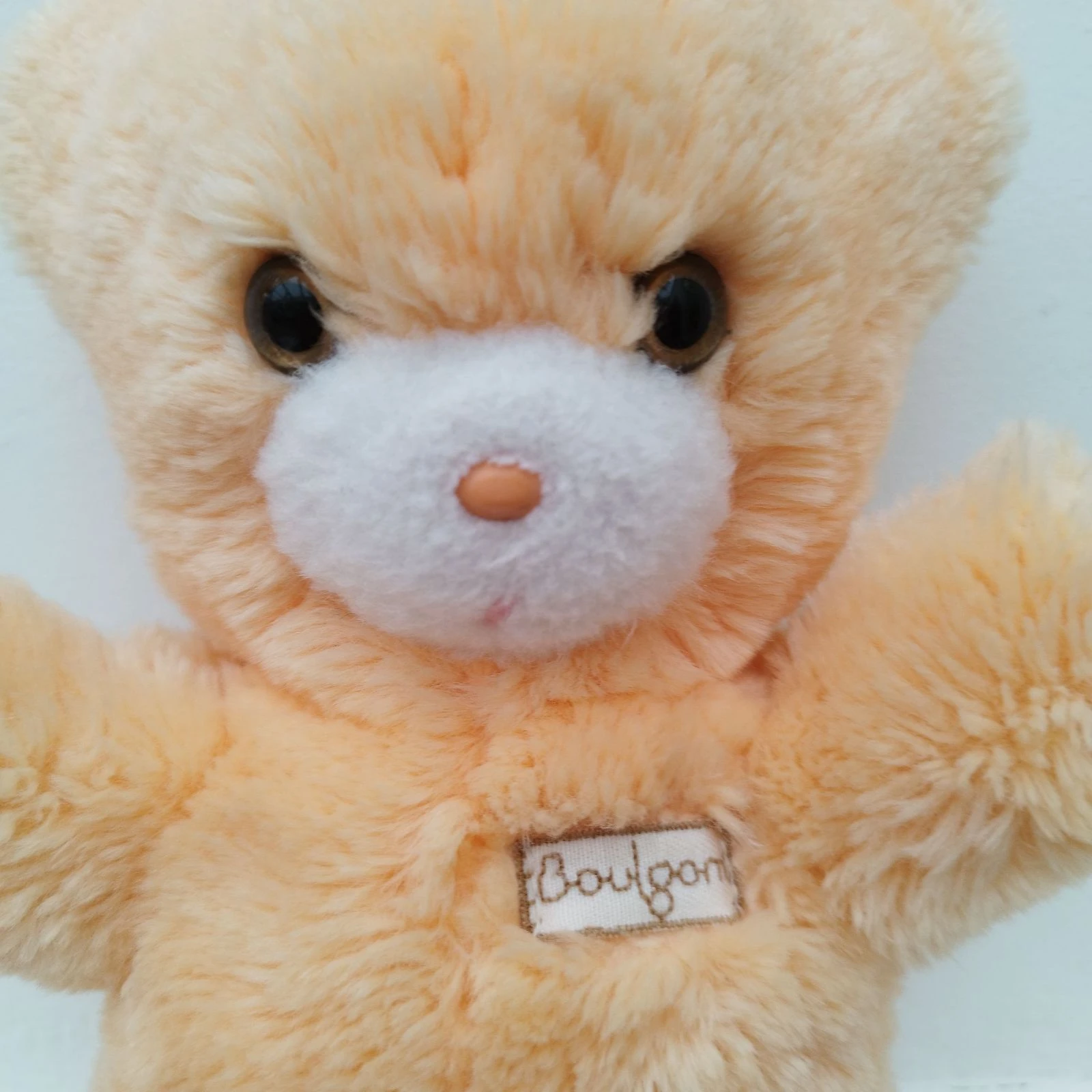 Vintage oranje zalmbeer Tuffy – photo 3